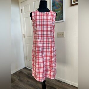 L.L. Bean women’s plaid dress